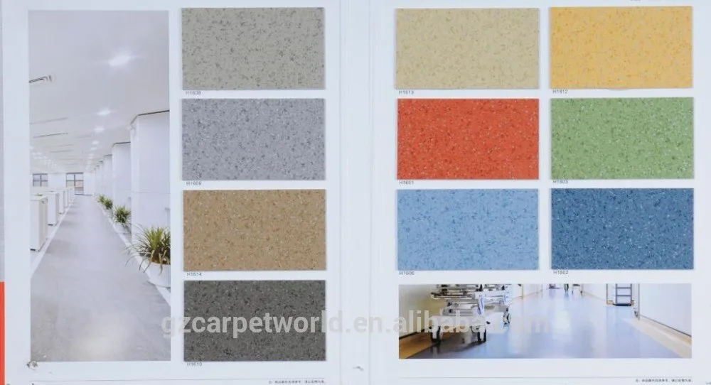 Kindergarten PVC Vinyl Flooring Carpet for Commercial Place