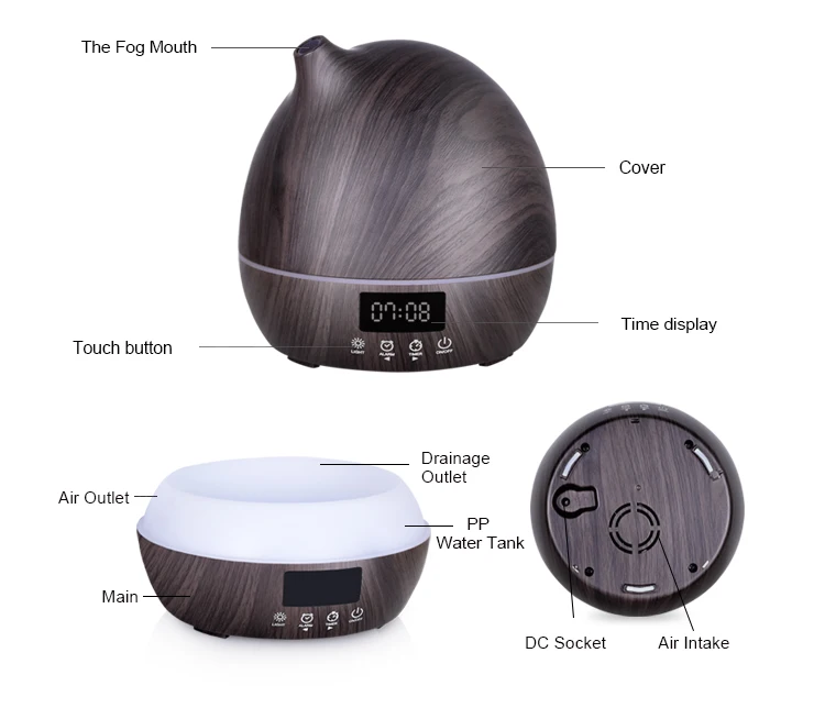 Home Appliances Unique Innovation Diffusor Di Aromi Home Alarm Clock