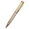 Promotional 14cm*1.1cm twist business type metal ballpoint pen with good function