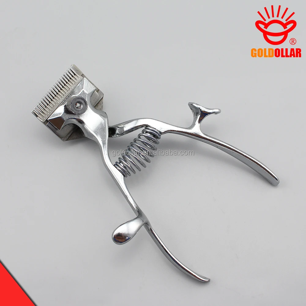 Goldollar 221a Stainless Steel Silent Hand Hair Clipper Barber