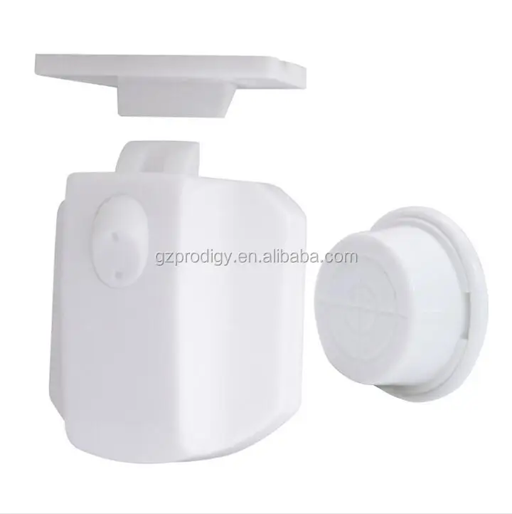 Baby Safety Lock Drilling Free Adhesive Hidden Magnetic Lock For