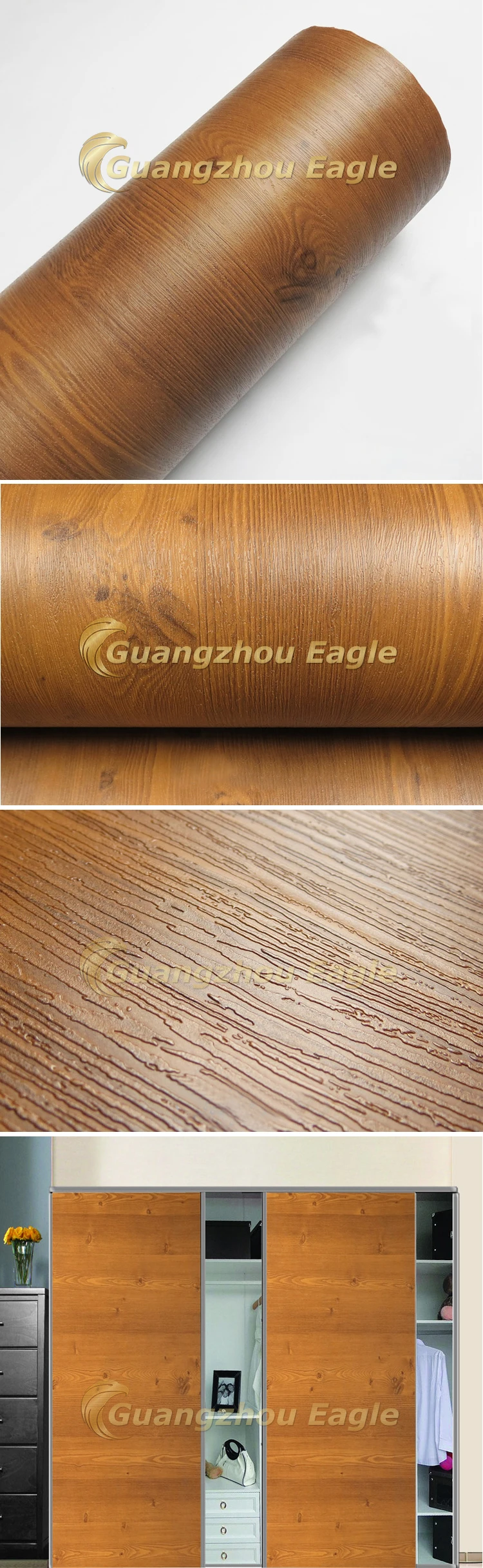 Papel Tapiz Autoadhesivo Con Textura Laminada Para Armario De Cocina