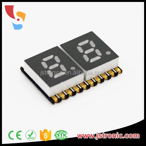 2 Inch Led Screen Double Digits 0.2 Inch 2 Digit 7 Segment Smd Led Display - Buy 0.2 Inch ...