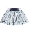 kids girl summer skirt with pattern chiffon fabric casual style children's clothing manufacturing