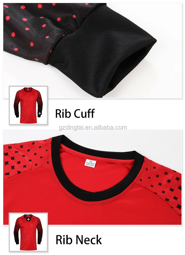 Custom Sublimated Football Goalkeeper Jersey Kit
