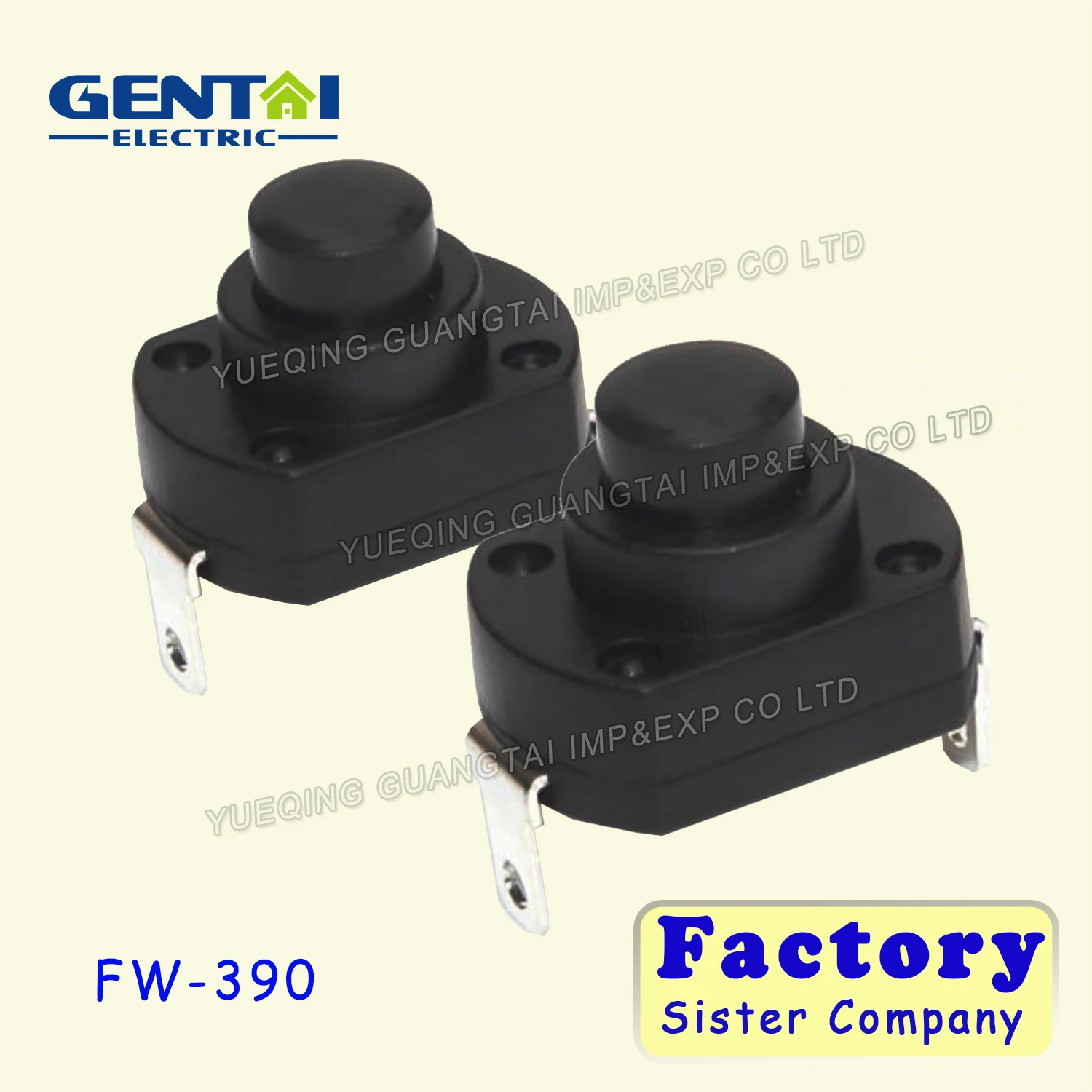 High Quality Onoff Switch For Black Electric Torch Push Button Switch
