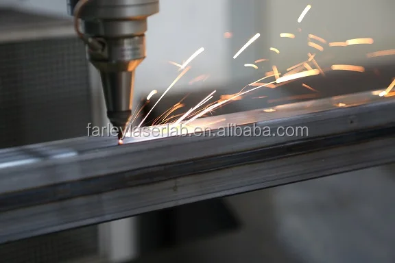 HGTECH lazer 1000w metal pipe laser cutting machine for aluminum pipe copper pipe brass pipe