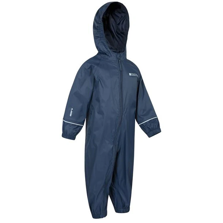 FASHION 2019 Newest Arrival OEM Wholesale 100% Nylon Full Diagonal Zip Breathable Adjustable Raincoat For Kids