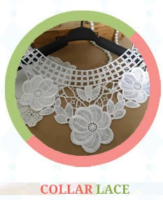 Customized Gold Beaded Lace Motif for Ladies Garment