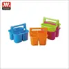 Home & Kitchen 4 Compartment plastic cutlery holder kitchen utensil holder Cutlery storage basket wholesale