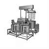 stainless steel toothpaste vacuum mixing tank for cosmetics