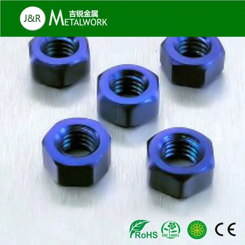 M10 M16 M30 M32 M60アルマイトメッキdin934アルミ六角ナット - Buy アルミ六角ナット,アルマイトメッキアルミ六角 ...