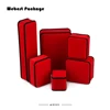 Webest wholesale cheap packaging cheap flocking jewelry boxs for sale