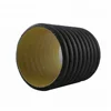 Corrugated HDPE PIPE SN8 Drainage pipe dwc hdpe plastic culvert pipe prices