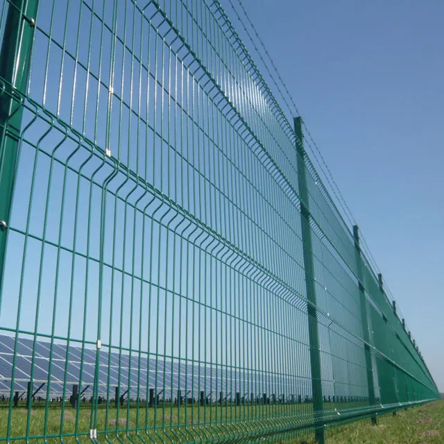 Powder coated 8 Gauge Welded Wire mesh V Guard Steel Wire Mesh Fence.jpg