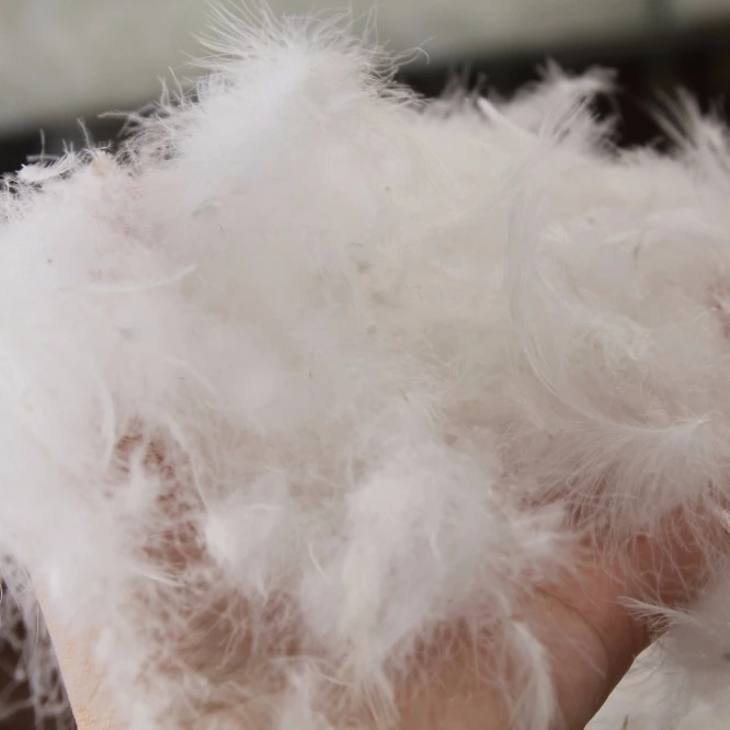Venta Al Por Mayor Estándar De Ee. Uu. Comprar Lavado 50 Paquete de 1 kg de plumas a granel de oca o ganso para