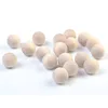 25mm Round Vintage Scent Wooden Ball Custom Size Decorative Ball Crafts
