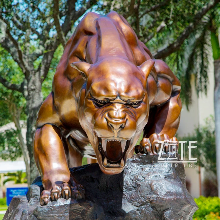 life size panther statue