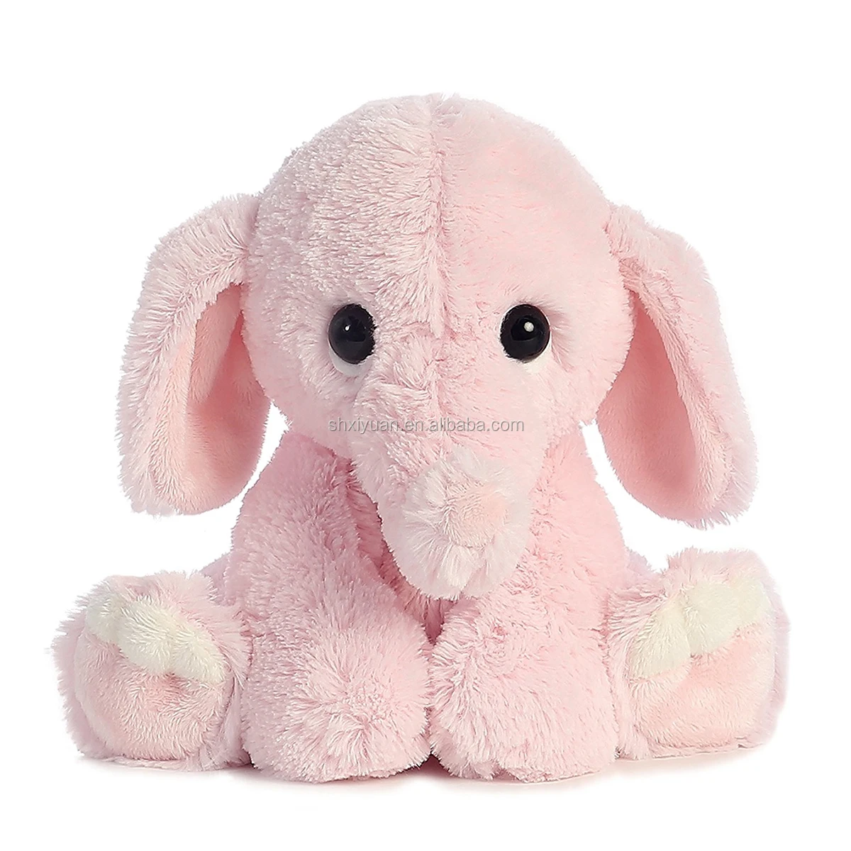 fluffy stuffed elephant