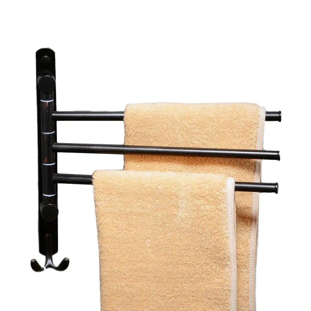 3 Arm Towel Bar Find Deals On Line At Alibaba Get Quotations Beelee Swivel Towel Bar With Hook Racks For Bathroom Bath Holder 4 Arm