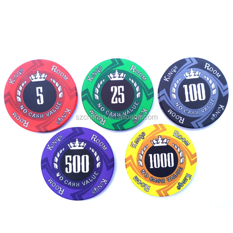 43mm Sublimation Blanks Custom Plastic Poker Chips - Buy Heat ...