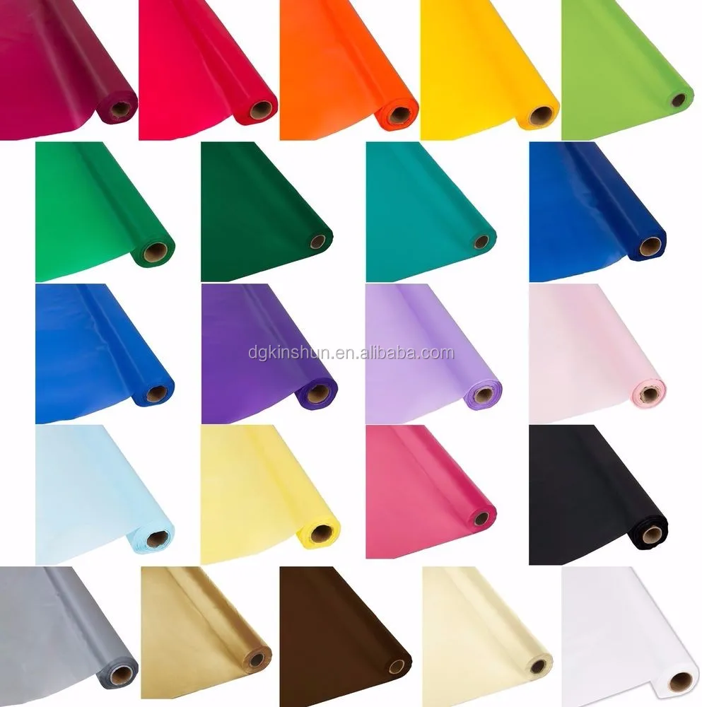Wholesale Plastic Table Cover Roll / Table Runner / Table Linens Buy