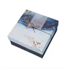 CMYK printing custom logo luxury foldable gift packaging bow tie box