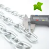 DIN5685 A SHORT GALVANIZED LINK CHAIN