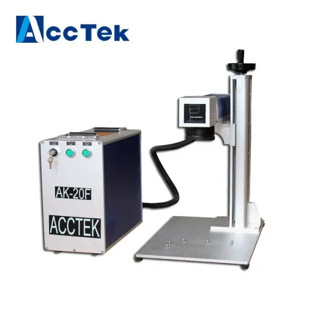 3D Dynamic JPT Mopa Raycus 10W 20W 30W 50W Fiber Laser Marking Machine