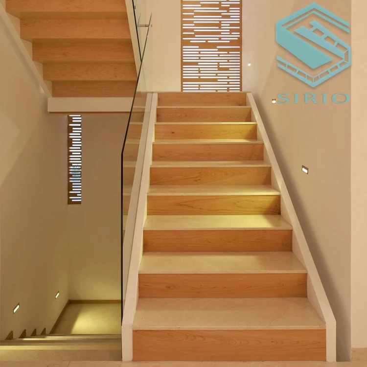 moderne innentreppen holz interieur, finden sie hohe qualität moderne holz lauffläche treppe hersteller, Design ideen