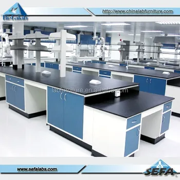 Science Laboratory Furniture Epoxy Resin Lab Bench Top Lab Tables