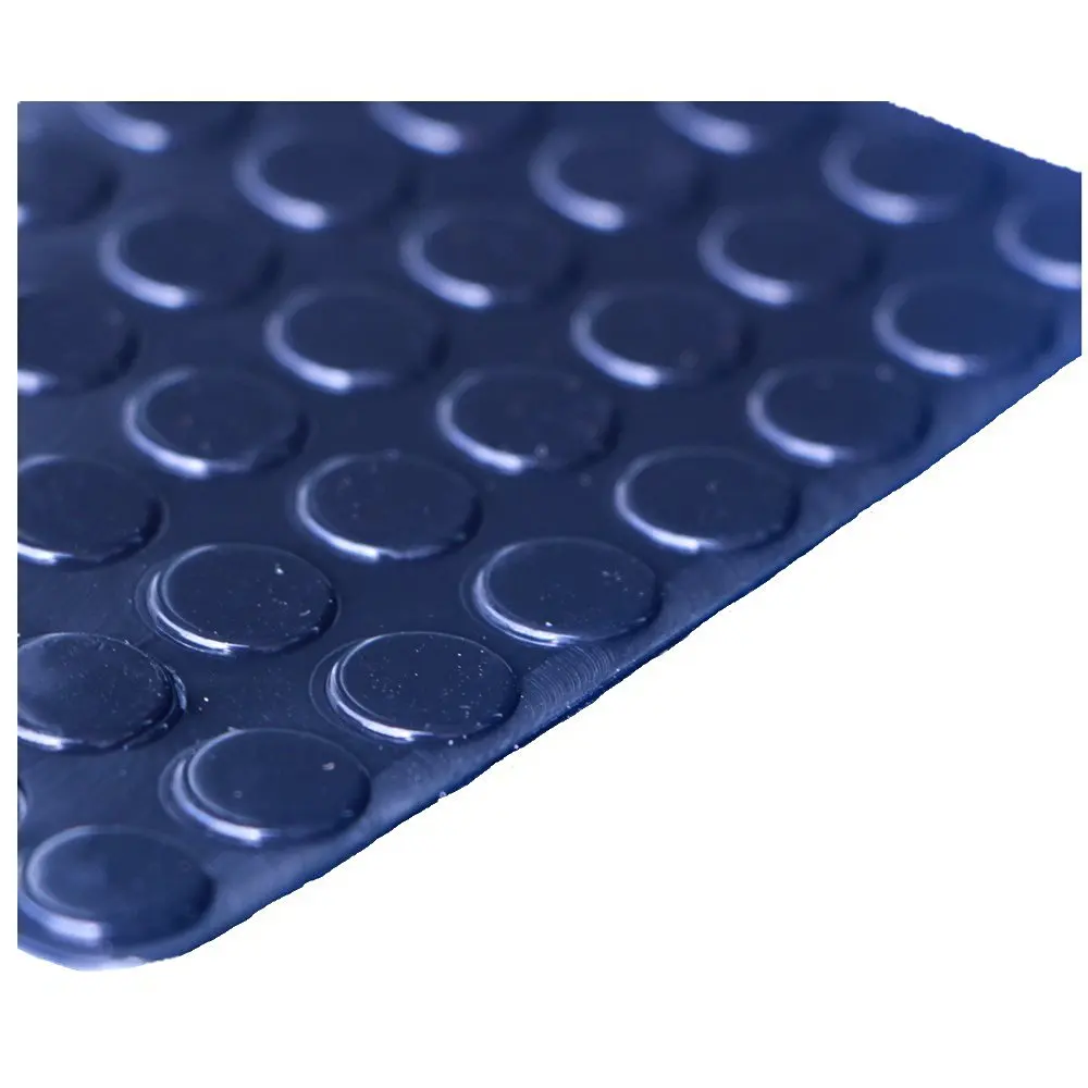 Buy Black Selfadhesive Rubber Feet, Flat Round Bumpers (64pcs), Great