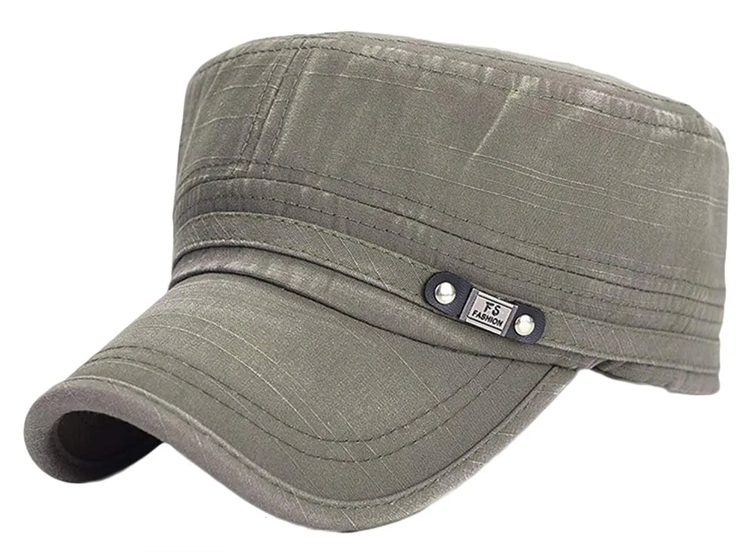 Cotton Twill Army cap. Cadet-Style. A French Military cap with a Flat Top and horizontal Brim.. Купить кепки на авито