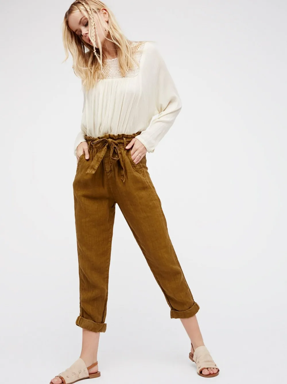 30 types of linen pant designs that look absolutely beautiful - Baggout