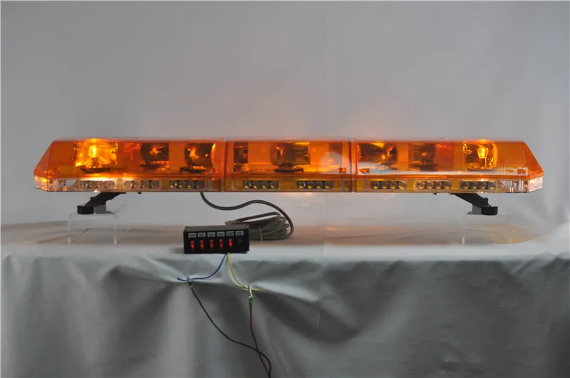 47 Inch Amber Halogen Rotating Emergency Light Bars For Truck (tbd16426