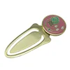 High Quality Customized Shape Metal Bookmark with Different Logo