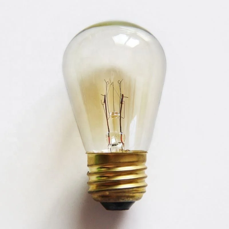 S14 120V 11W E26 vintage style lighting retro incandescent bulb for decoration etc for American market