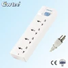 AC current electrical universal outlet individual switch extension power shield socket