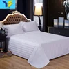 Luxury king size 3d bedding set stripe spring mattress hotel fitted bed sheet