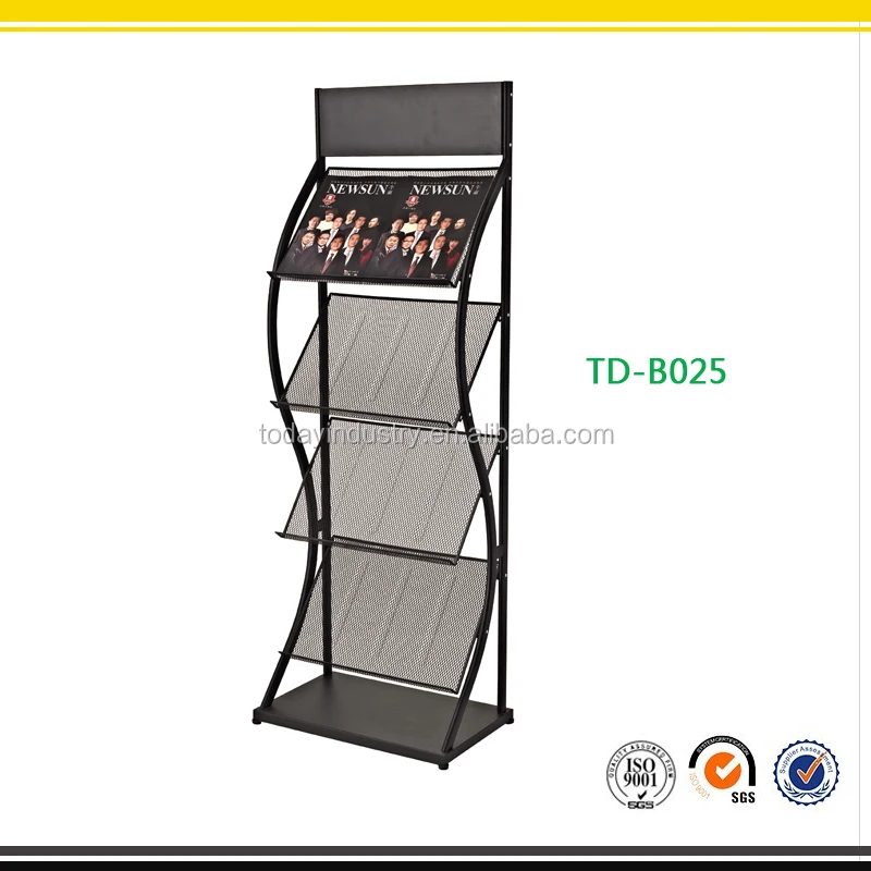 Magazine Catalog Literature Holder Display Rack For Book Store Buy