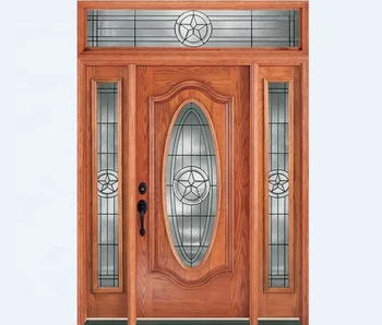 De Luxe Ovale En Bois Massif Portes Dentrée En Verre Buy Portes Dentréeporte Dentrée Triple Vitrageportes Vitrées à Ossature Bois Product On