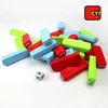 desktop games interaction intelligence 30pcs stacking blocks with dice
