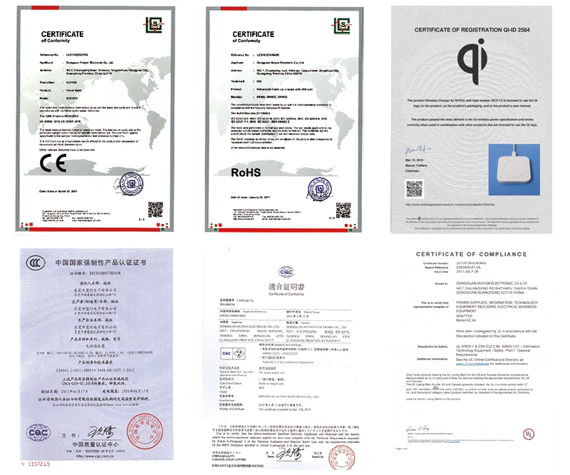 Certification