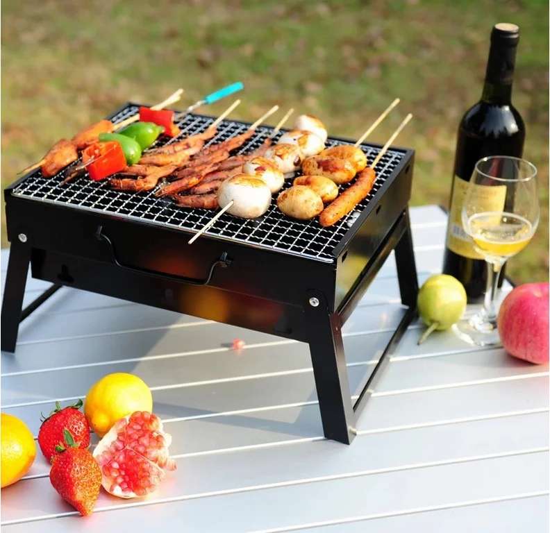 Mini Folding Barbecue Grill Charcoal Bbq Mini Folding Barbecue Grill Charcoal