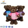 Custom plush patient gift feel better soft stuffed plush teddy bear
