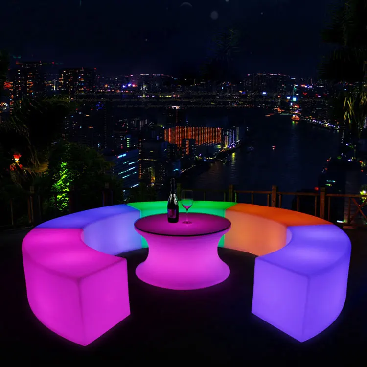 outdoor led furniture