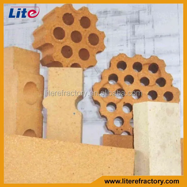 Factory customized 37-hole fireclay Refractory Brick For Industries Kilns