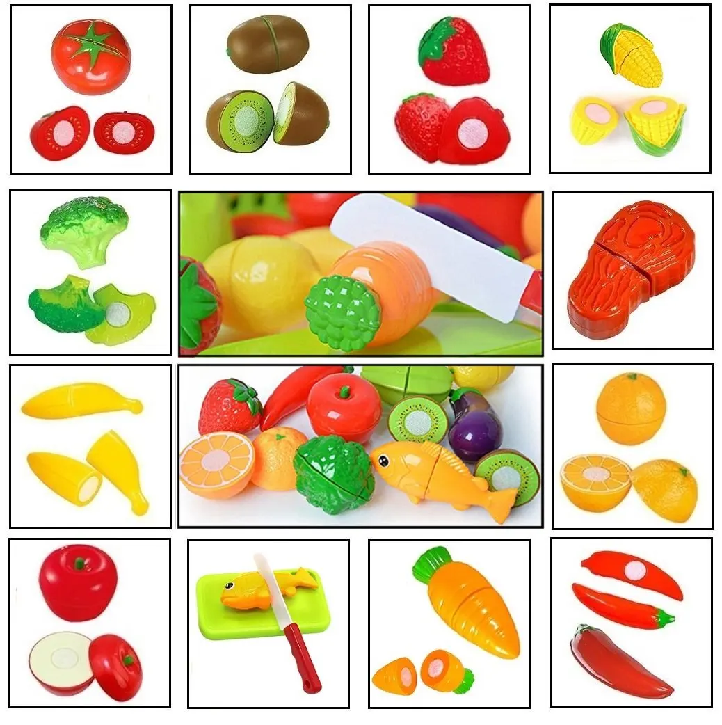 cut up fruit and vegetables toy