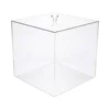 Clear Acrylic Large Candy Container - Display Box - 7 3/4" x 7 3/4" x 7 3/4" - 1 count box Acrylic Candy Sweets Storage Box