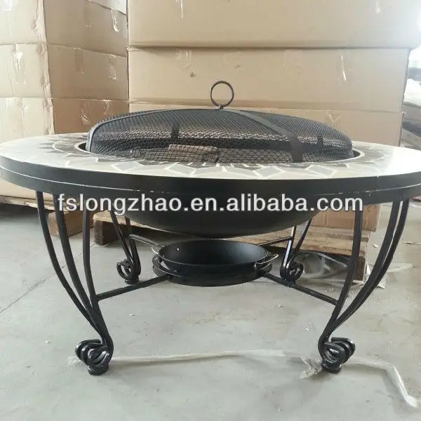 Iron Processing Art Iron Firepit Bbq Table Barbecue Fire Bowl Fire